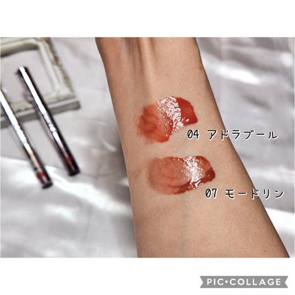 THIN GLOW TINT/BRAYE/口紅を使ったクチコミ(2枚目)