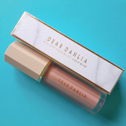 ペタルドロップリキッドブラッシャー/DEAR DAHLIA/リキッドチークを使ったクチコミ(2枚目)