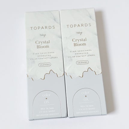 TOPARDS 1day クリスタルブルーム/TOPARDS/ワンデー(1DAY)カラコンの画像