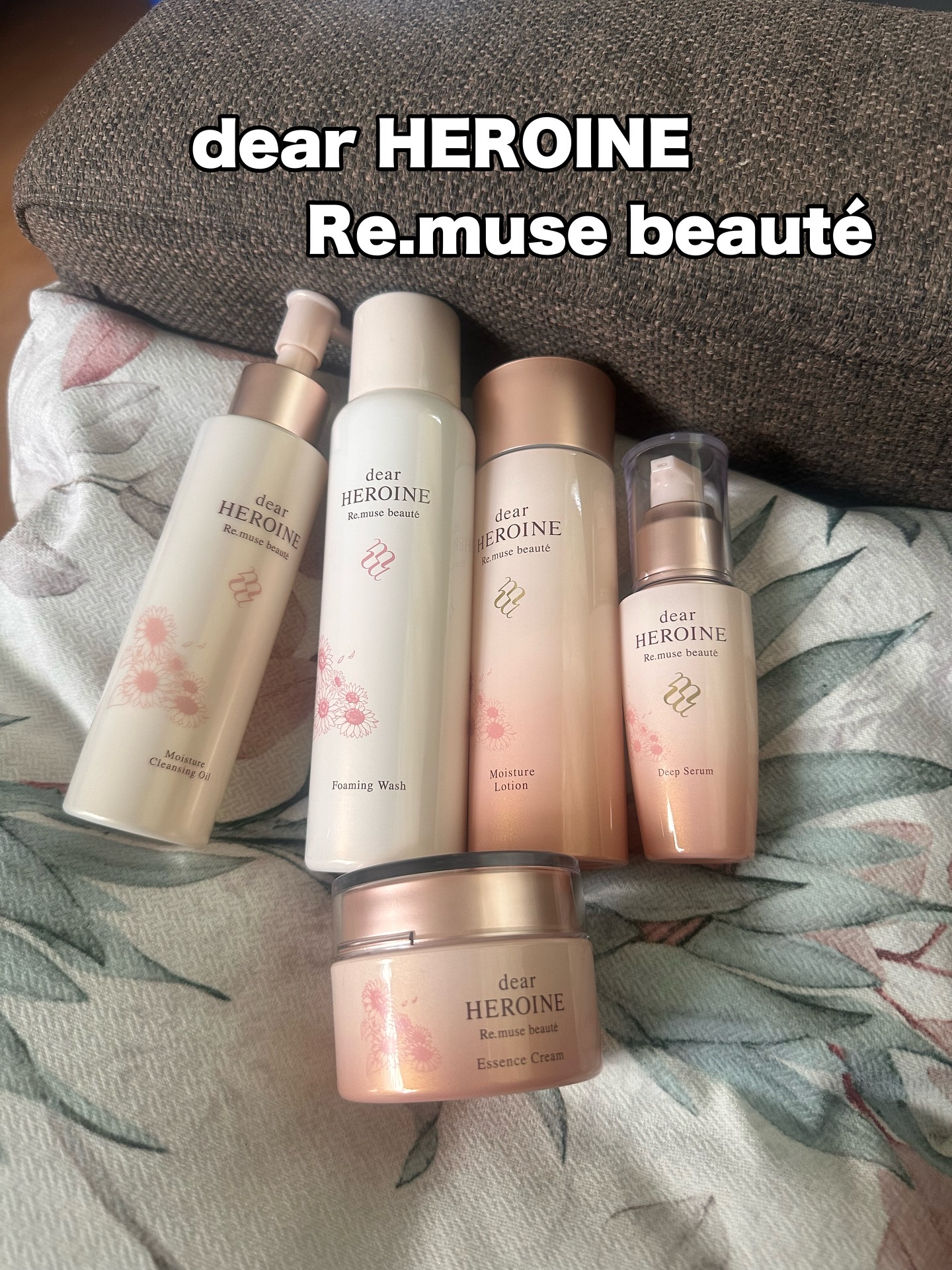 dear HEROINE Re.muse beauté（ディアヒロイン リ・ミューズ ボーテ）

株式会社リ・ミューズが展開するスキンケアブランド
このブランドは、肌の土台を整えることを目指している会社様✨

女性社長の勝友美さんがプロデュ