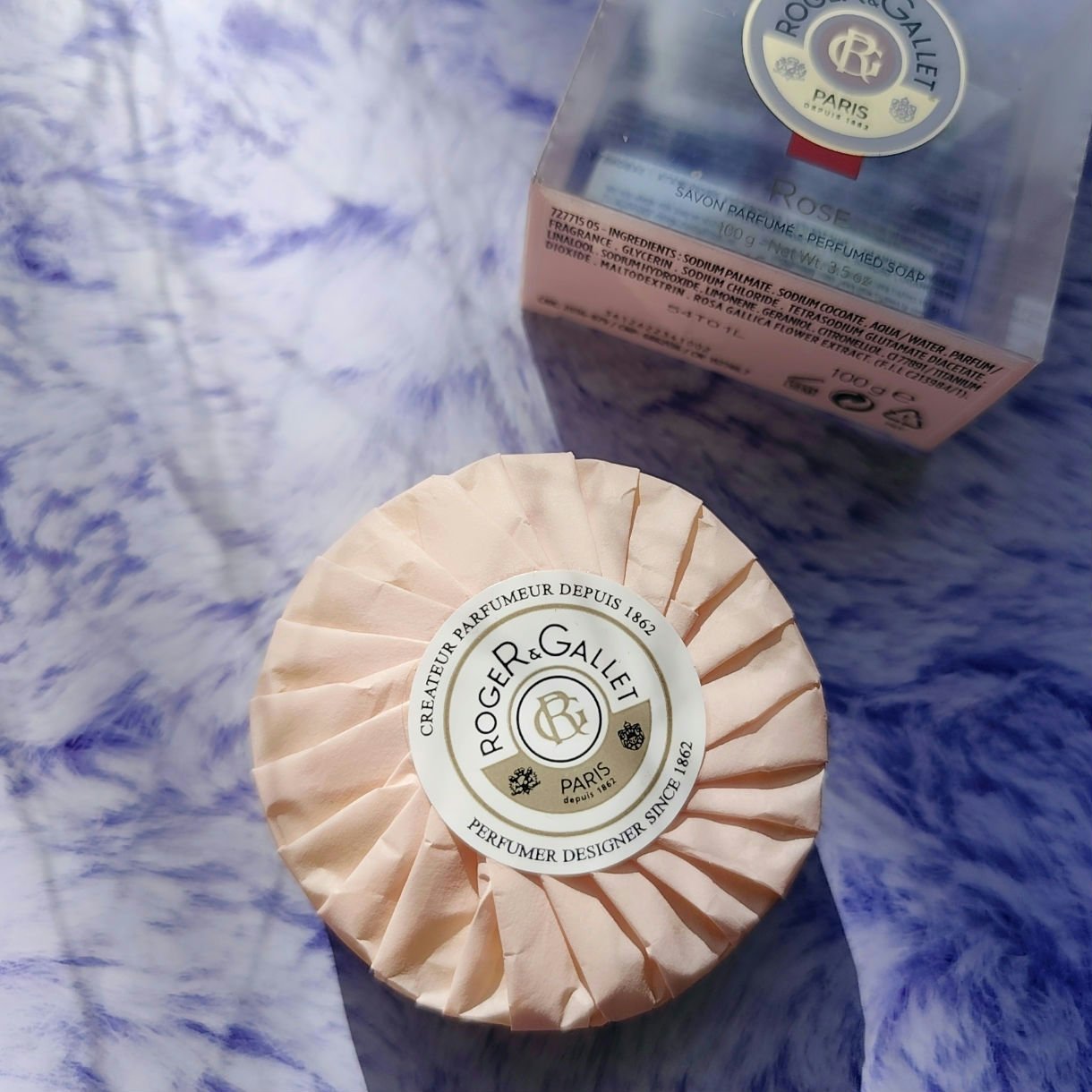 ローズパフューム ソープ/ロジェ・ガレ/ボディ石鹸を使ったクチコミ（1枚目）