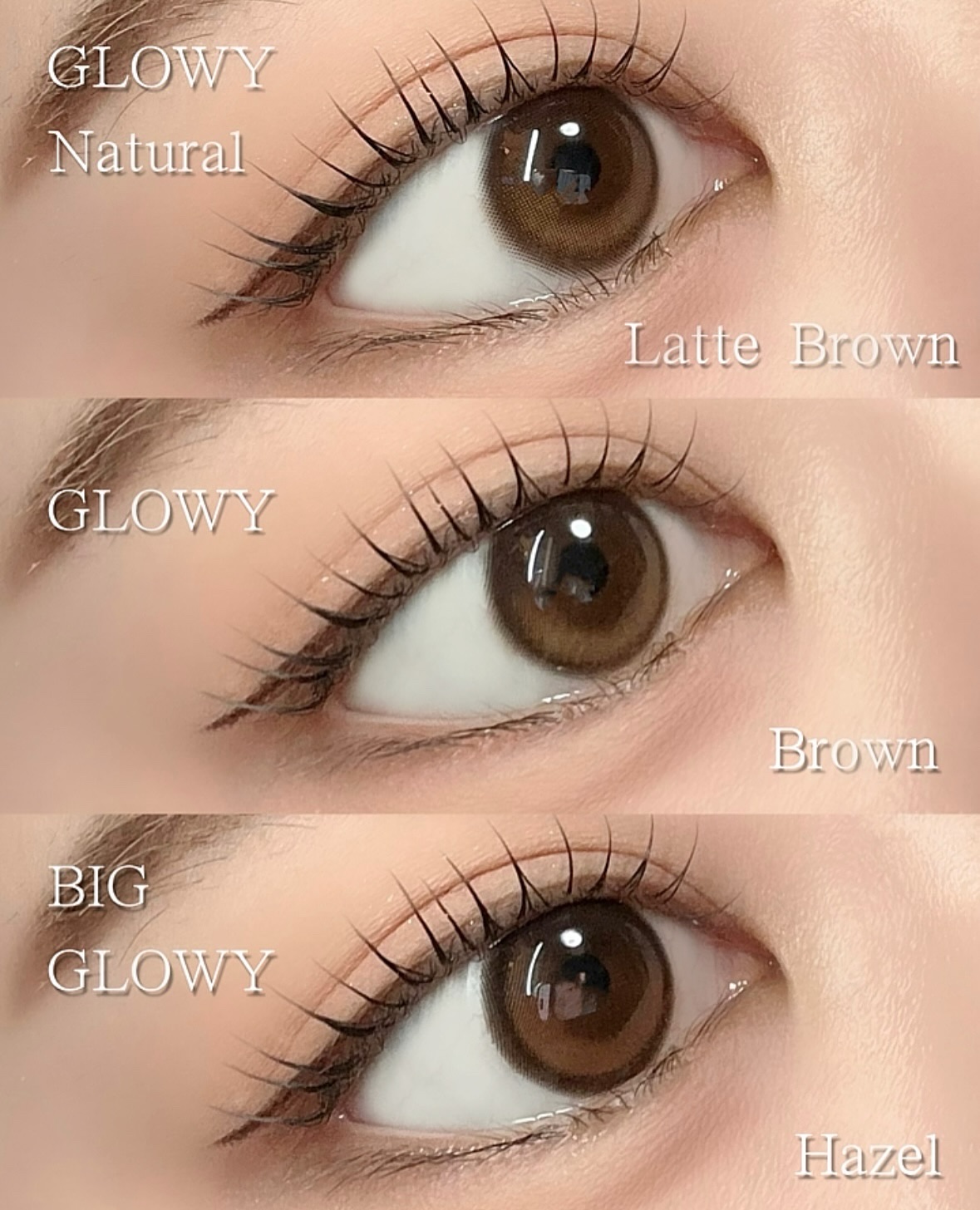 Glowy 1day/OLENS/ワンデー（１DAY）カラコンを使ったクチコミ（2枚目）