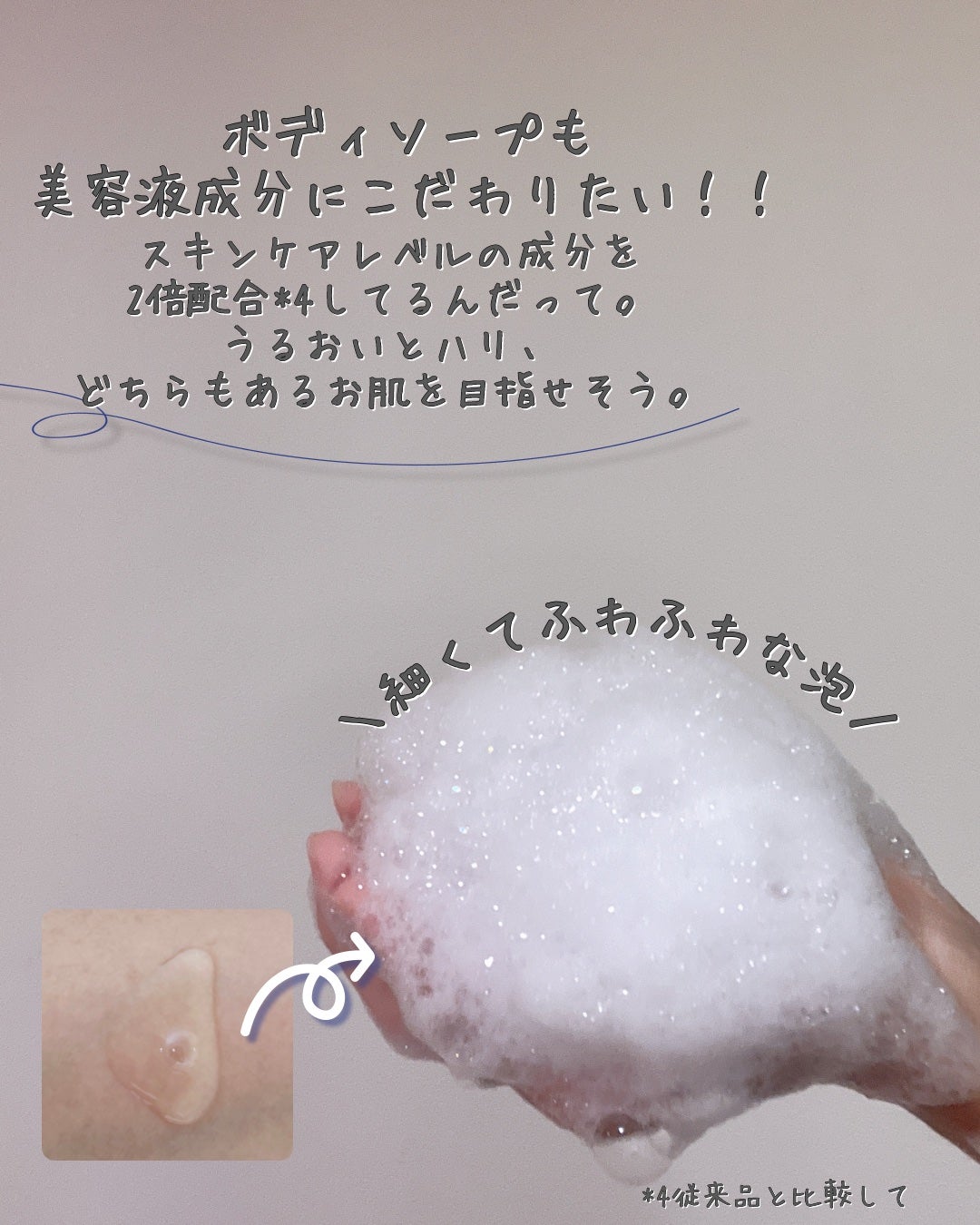 ヨル ディープナイトケアボディソープ/YOLU/ボディソープを使ったクチコミ(3枚目)