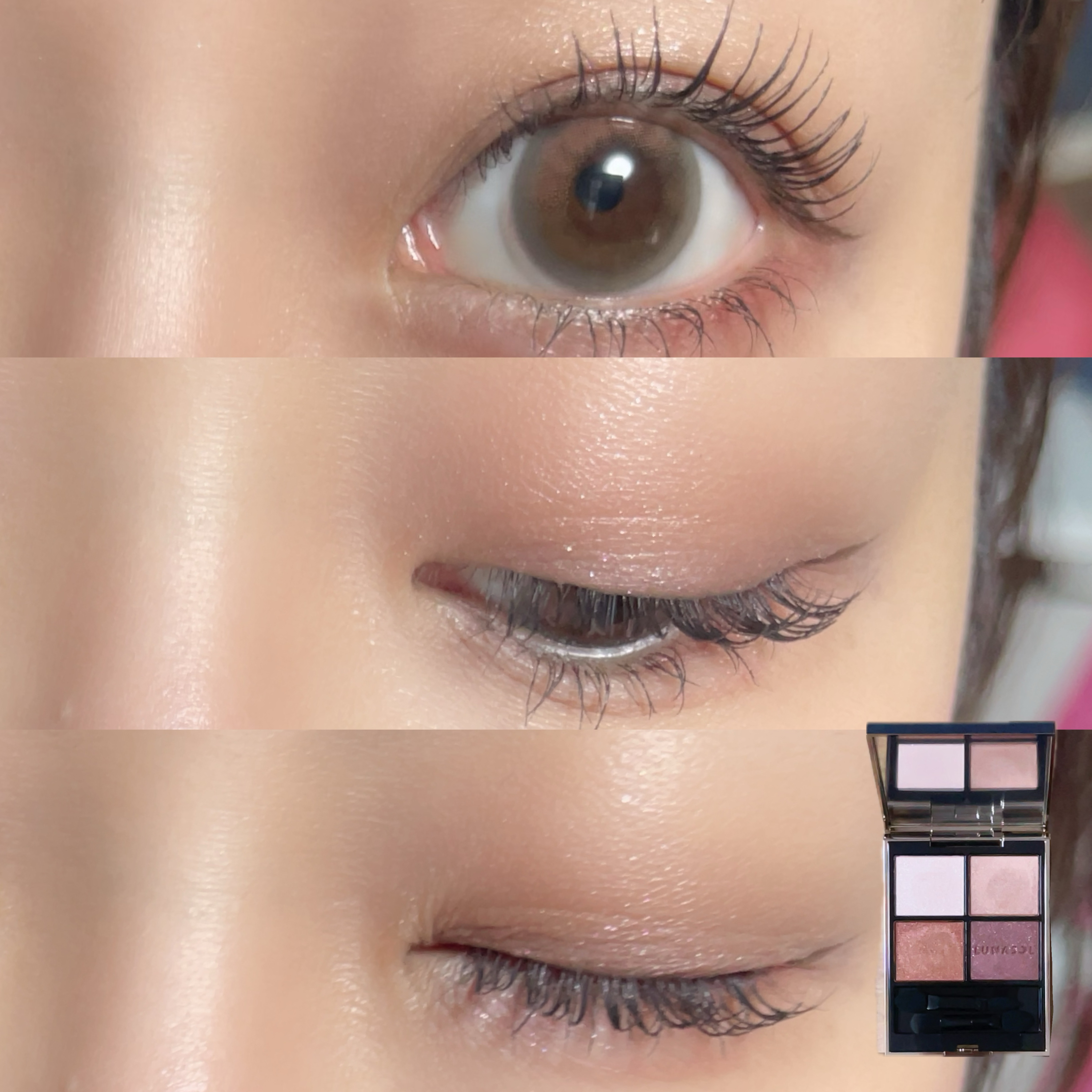 ルナソル アイカラーレーションN/LUNASOL/アイシャドウパレットを使ったクチコミ（2枚目）