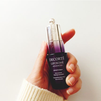 リポソーム アドバンスト リペアアイセラム/DECORTÉ/アイケア・アイクリームを使ったクチコミ(1枚目)