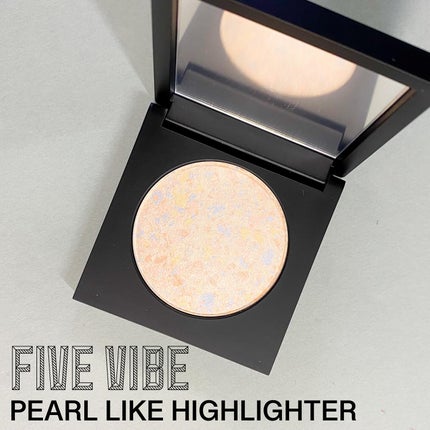 パールライクハイライター/FIVE VIBE/パウダーハイライトを使ったクチコミ(1枚目)