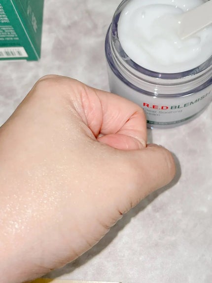 レッドブレミッシュ クリアスージングクリーム/Dr.G/フェイスクリームを使ったクチコミ(3枚目)