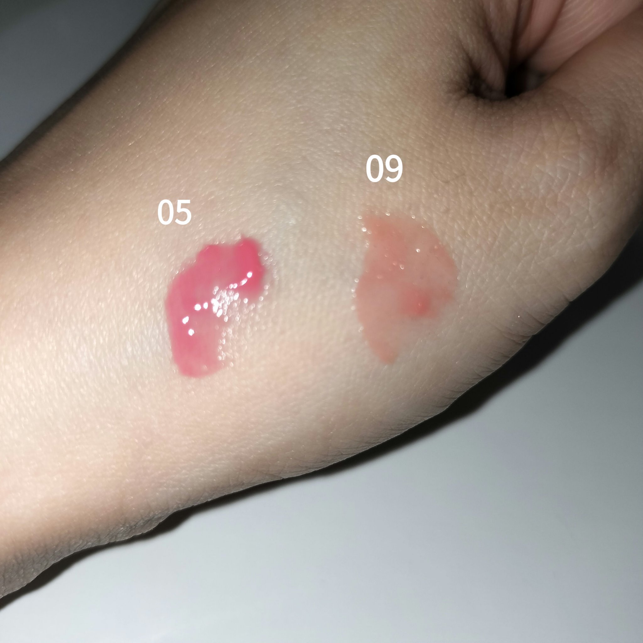 ケア/ティントバームキーリング 05 ローズミー/AMUSE/リップグロスを使ったクチコミ（2枚目）