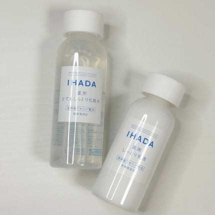 薬用ローション(とてもしっとり)/IHADA/化粧水を使ったクチコミ(4枚目)