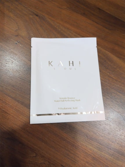 WRバウンス ウォーターフル パーフェクティング マスク/KAHI/シートマスク・パックを使ったクチコミ(1枚目)