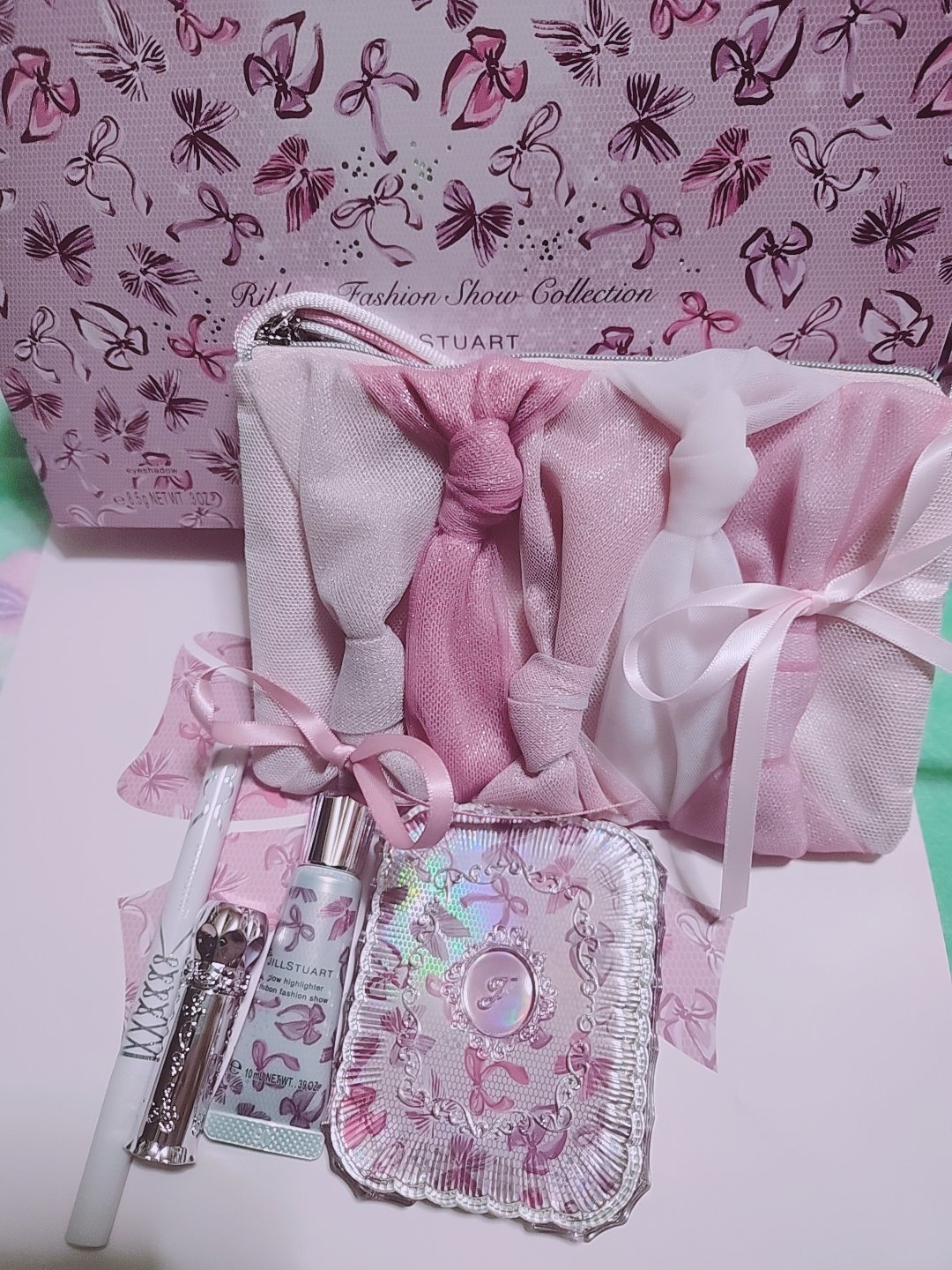 ジルスチュアート　リボンファッションショー コレクション/JILL STUART/メイクアップキットを使ったクチコミ（1枚目）