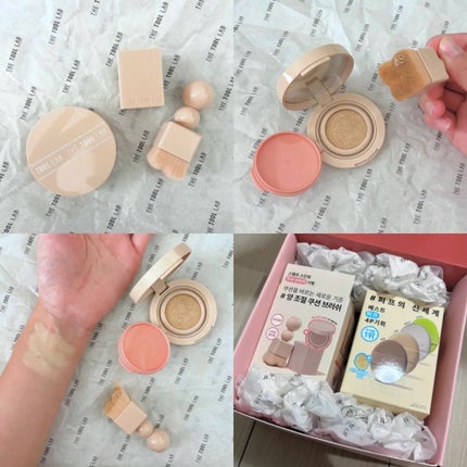 THE TOOL LAB アクアフィックスパフ OVAL/THE TOOL LAB/パフ・スポンジを使ったクチコミ(3枚目)