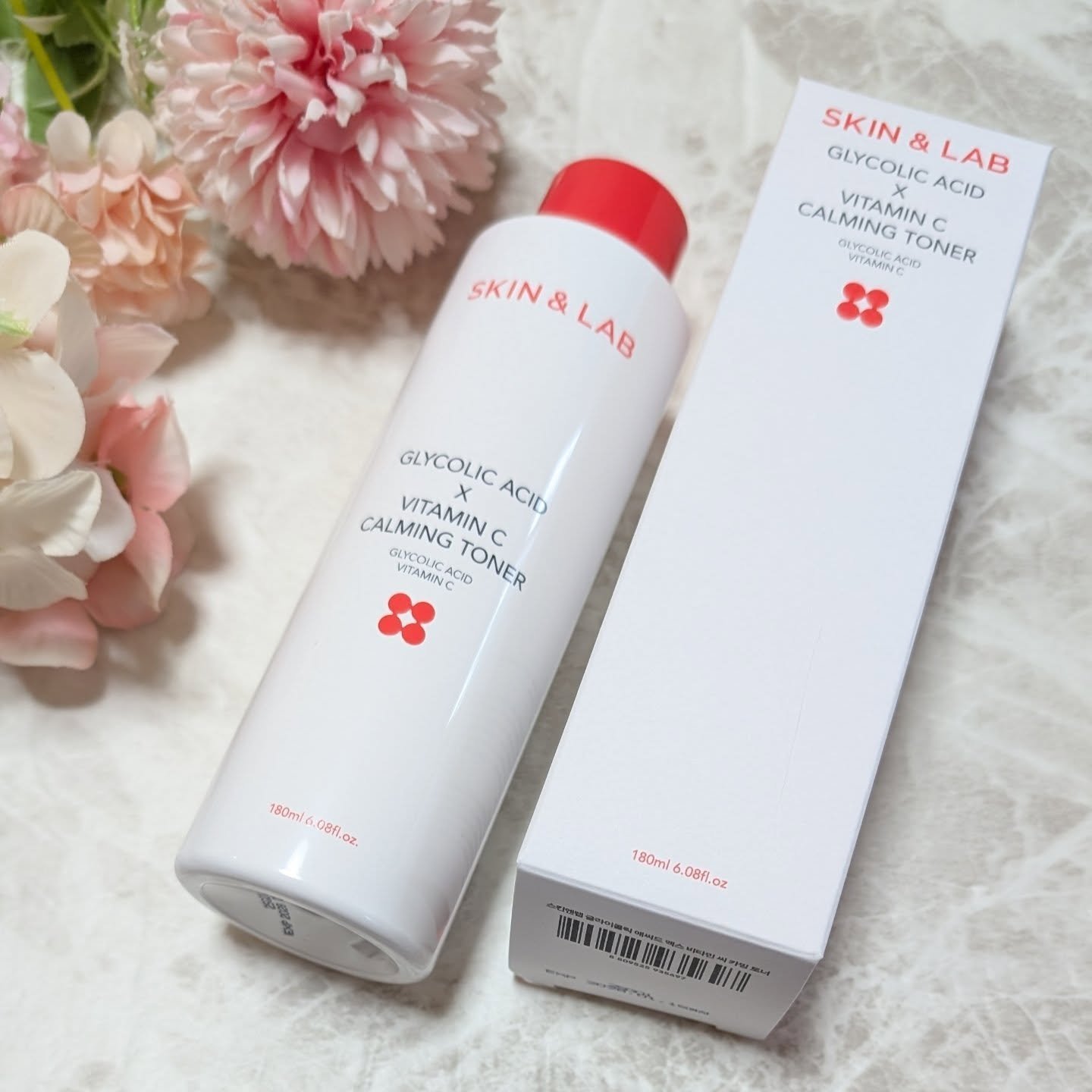 グリコール酸×ビタミンCカーミングトナー / SKIN&LAB