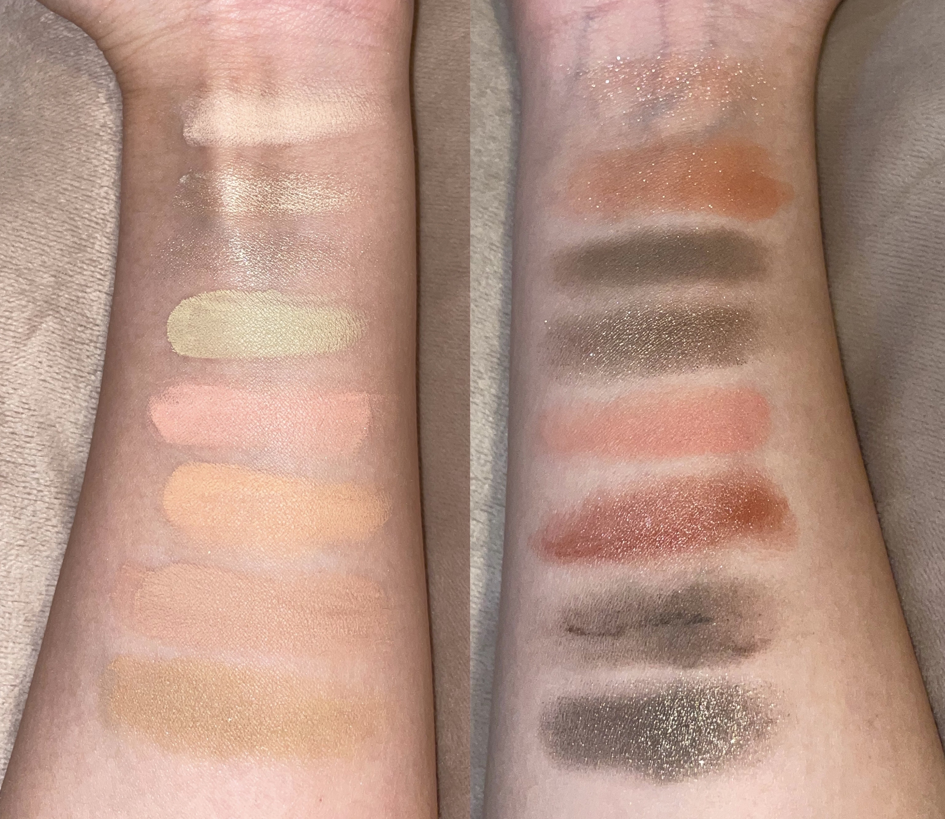 ソフトブラーリングアイパレット/wakemake/アイシャドウパレットを使ったクチコミ（3枚目）