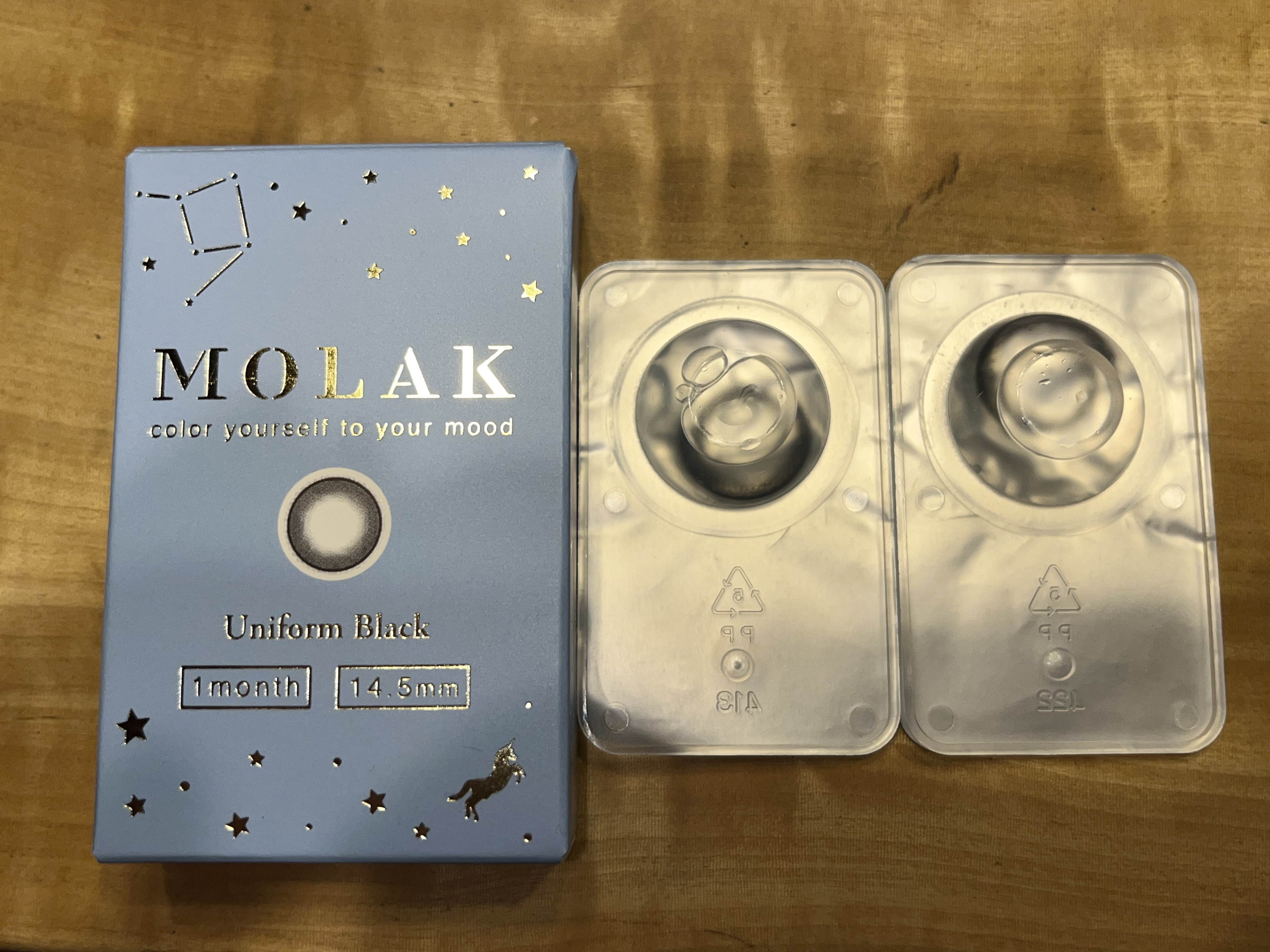 MOLAK 1month/MOLAK/１ヶ月（１MONTH）カラコンを使ったクチコミ（2枚目）