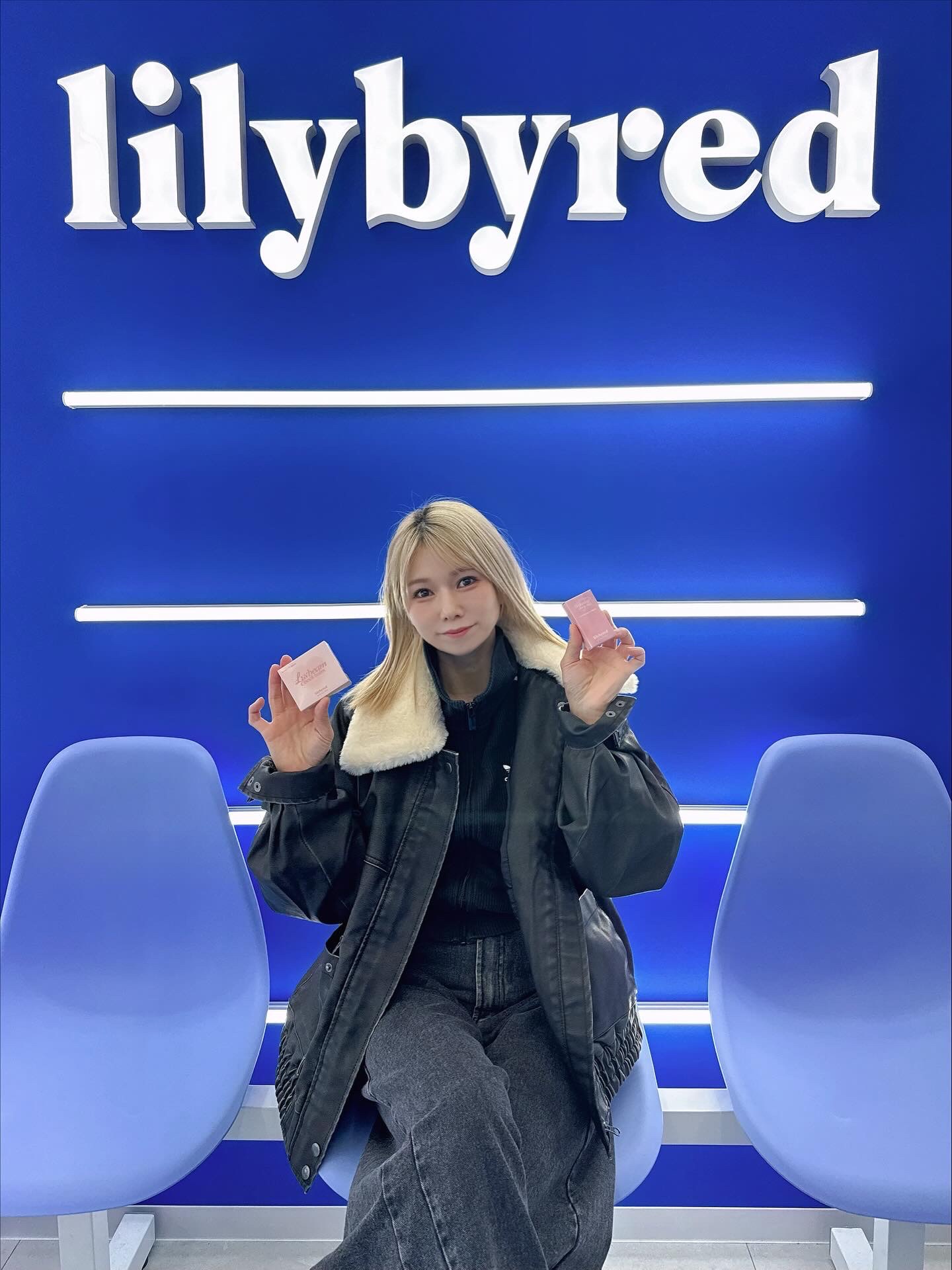 ラヴ ビーム チークバーム/lilybyred/ジェル・クリームチークを使ったクチコミ（1枚目）