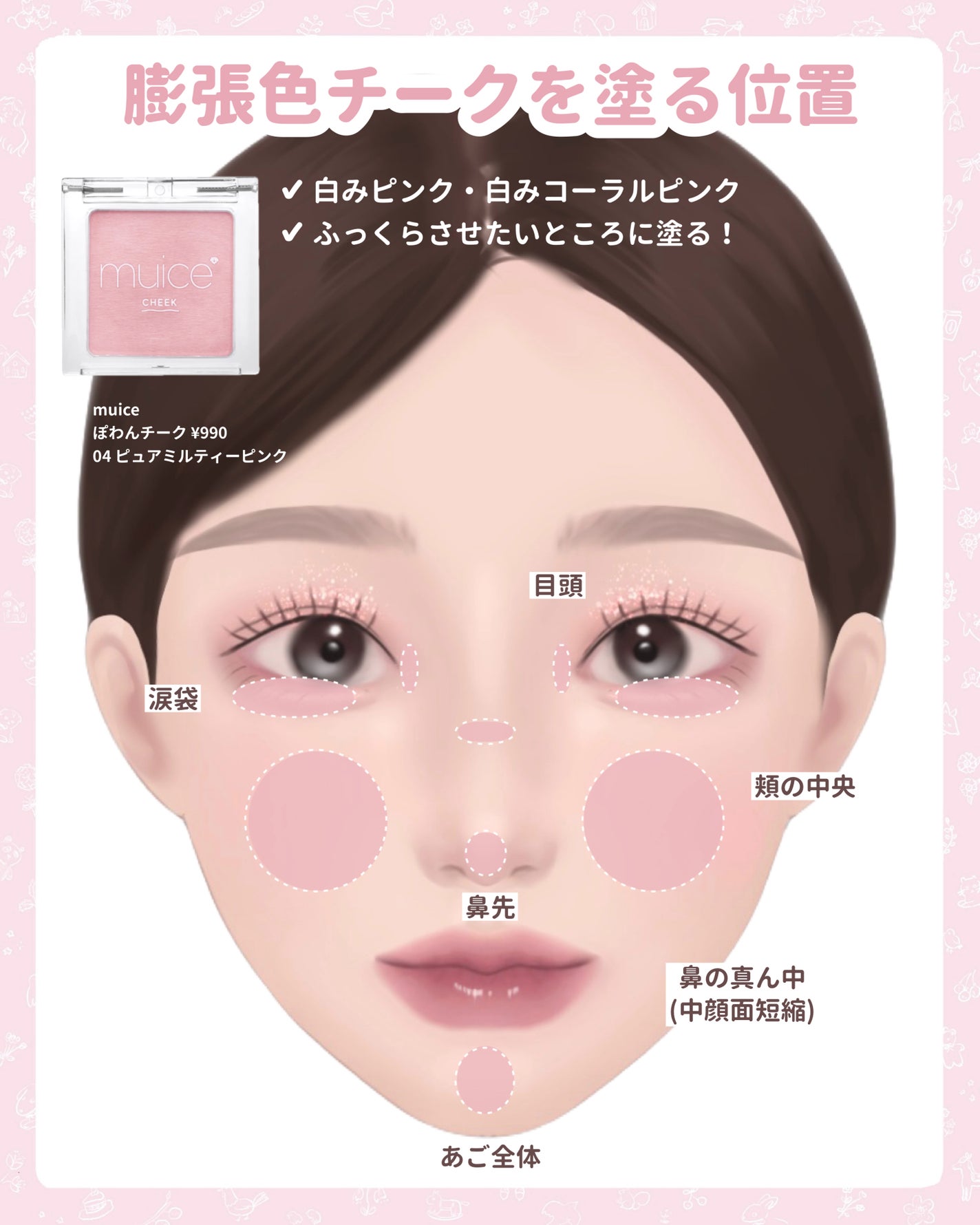 チーク ポップ/CLINIQUE/パウダーチークを使ったクチコミ(2枚目)