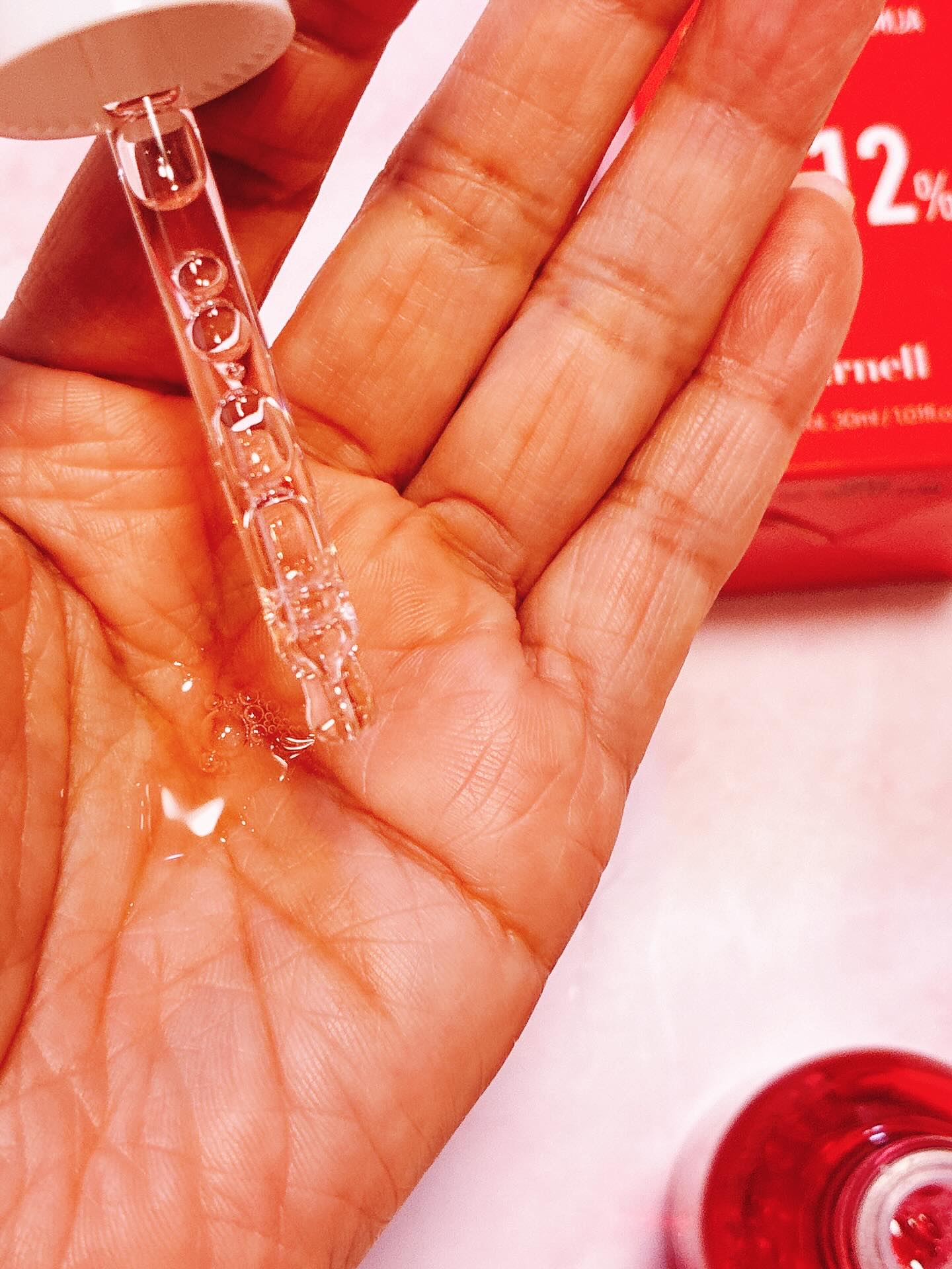 AHA 9.12 オミジャ 陶器肌 ウォッシュオフ セラム/parnell/美容液を使ったクチコミ（2枚目）