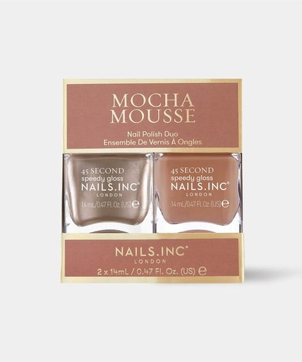 2025/10/15発売 nails inc. ネイルズ インク モカムース ネイルポリッシュ デュオ キット