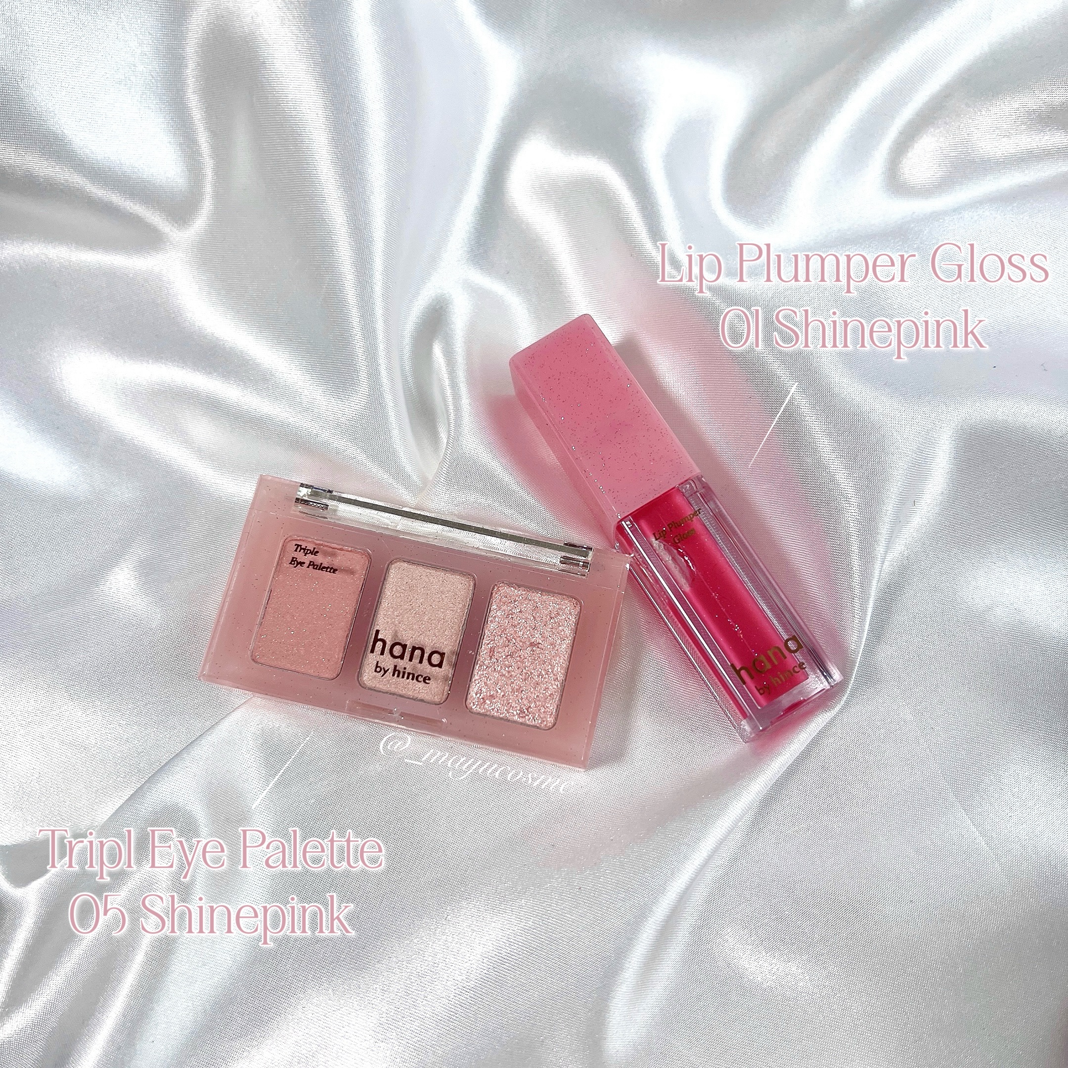 トリプルアイパレット/hana by hince/アイシャドウパレットを使ったクチコミ（2枚目）