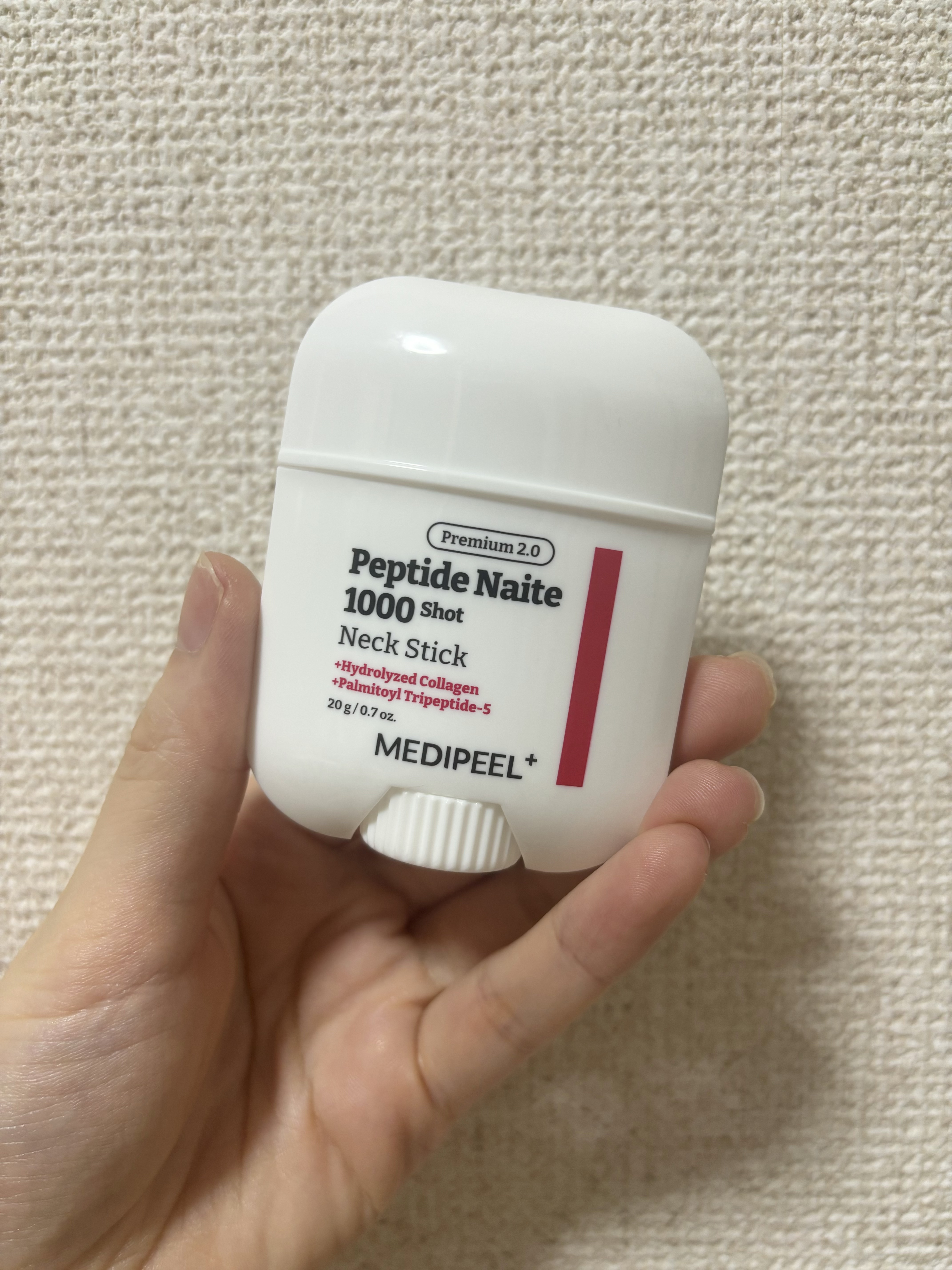 プレミアムペプチドナイテ1000ショットネックスティック/MEDIPEEL/ネック・デコルテケアを使ったクチコミ（1枚目）