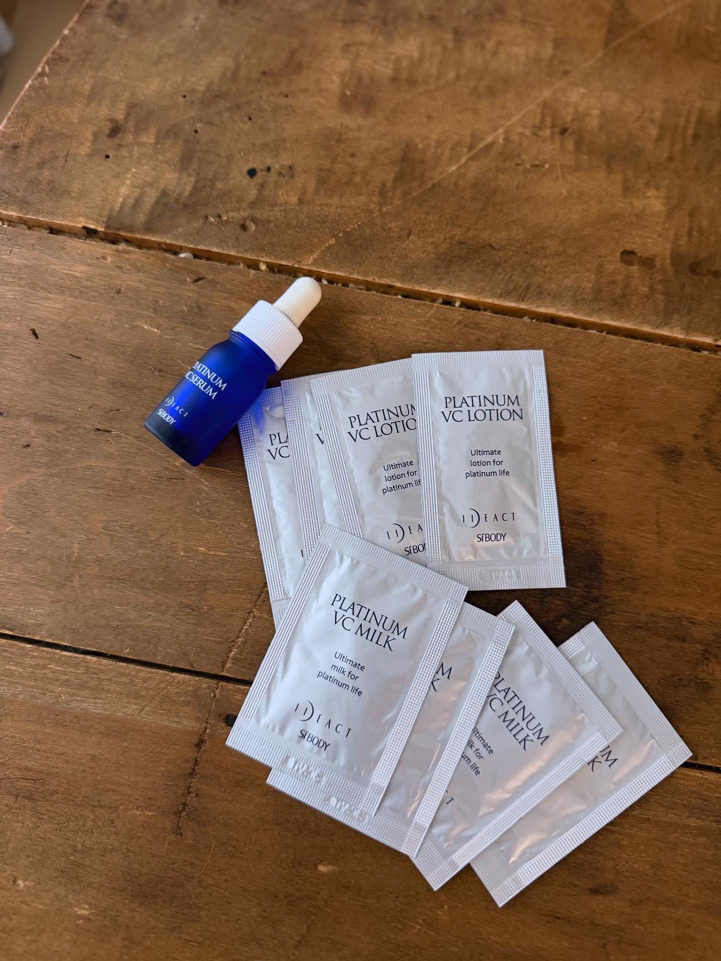 プラチナVC5日間トライアルセット/イデアアクト/トライアルキットを使ったクチコミ（1枚目）