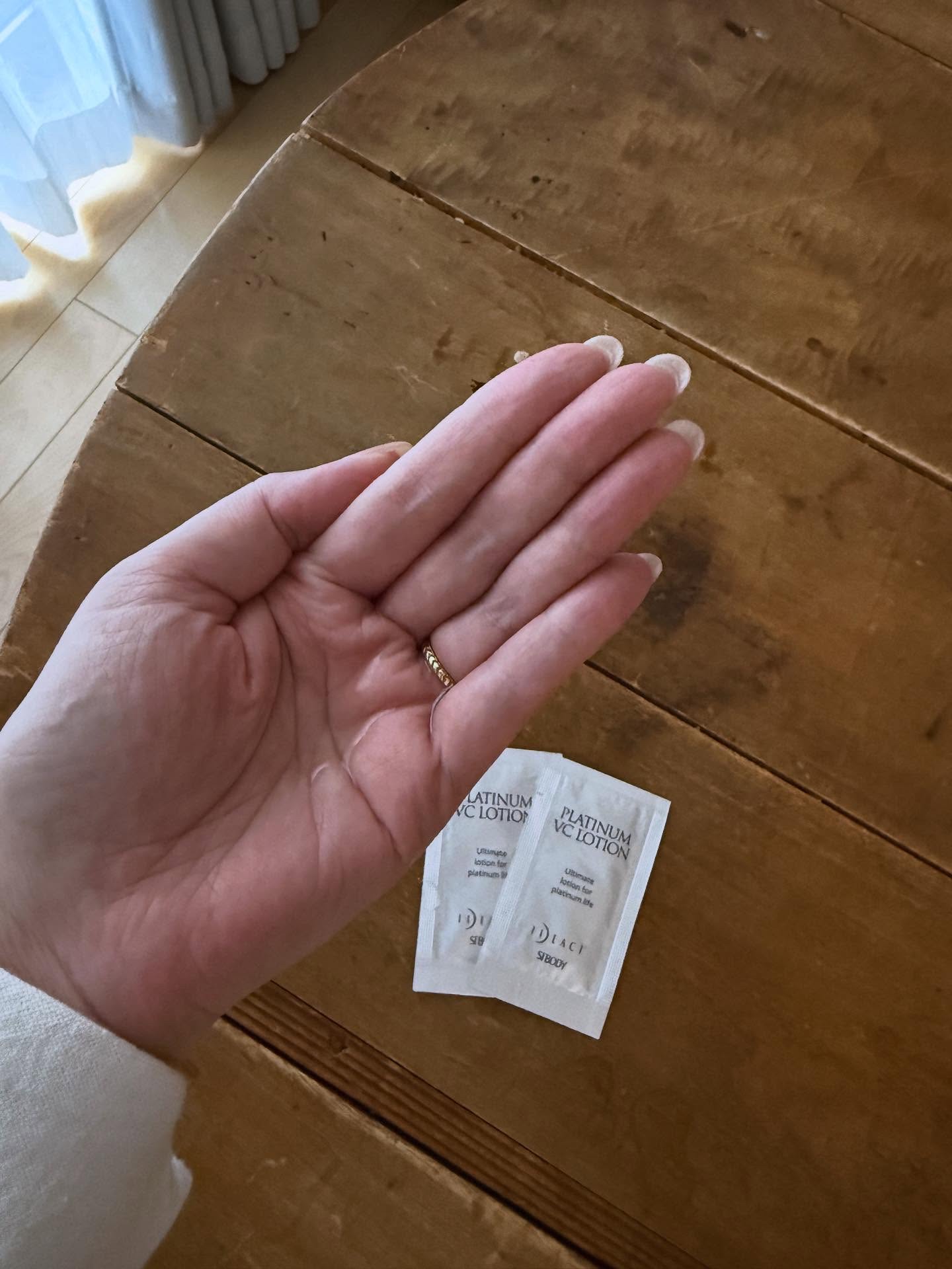 プラチナVC5日間トライアルセット/イデアアクト/トライアルキットを使ったクチコミ（2枚目）