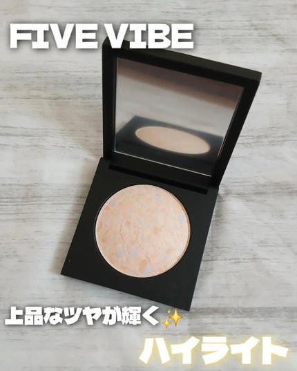 パールライクハイライター/FIVE VIBE/パウダーハイライトを使ったクチコミ(1枚目)