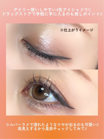 キスミー フェルム スタイリングアイパレット/キスミー フェルム/アイシャドウパレットを使ったクチコミ(5枚目)