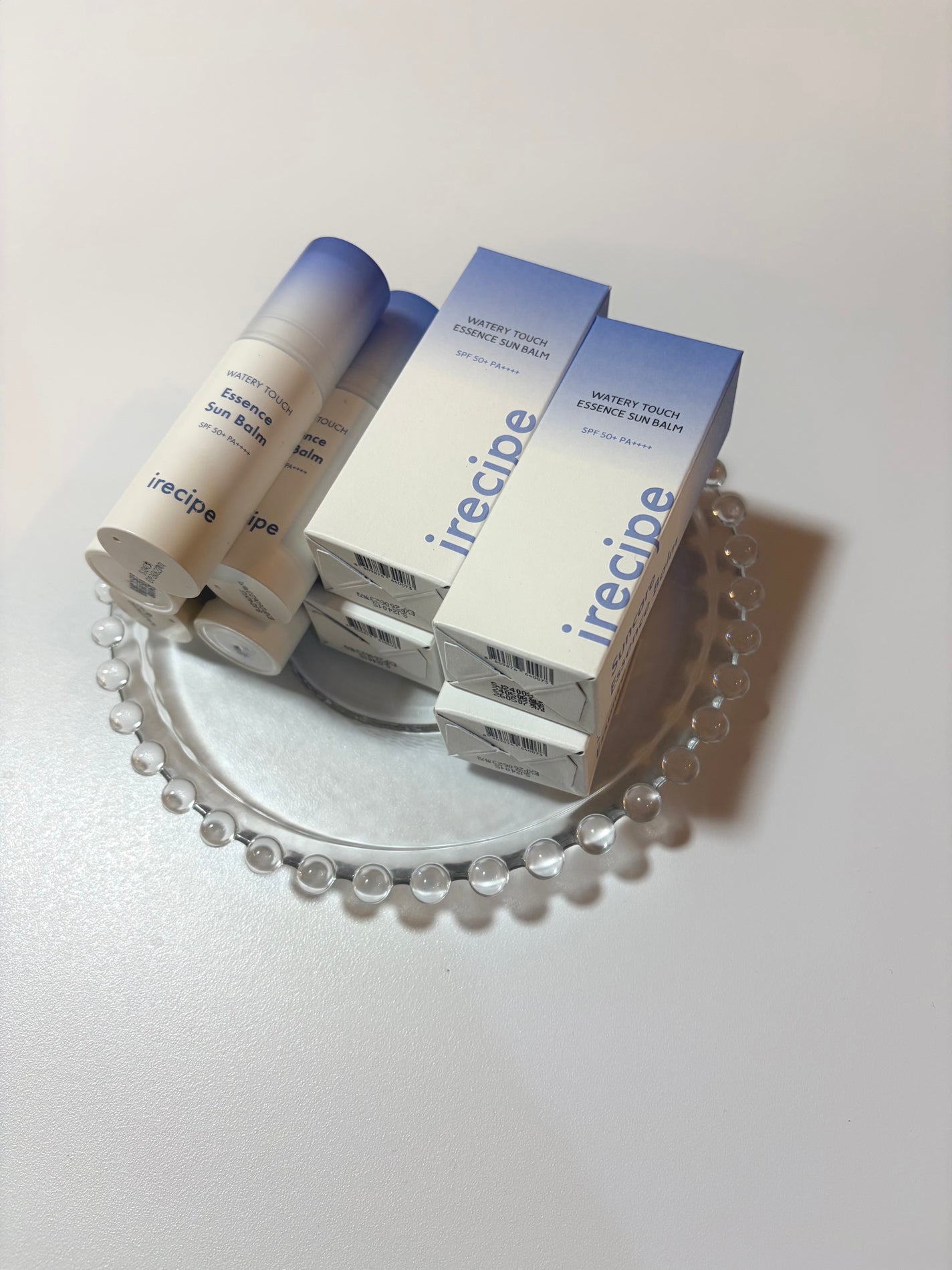 ウォータリータッチエッセンスサンバーム SPF50+ PA++++ irecipe