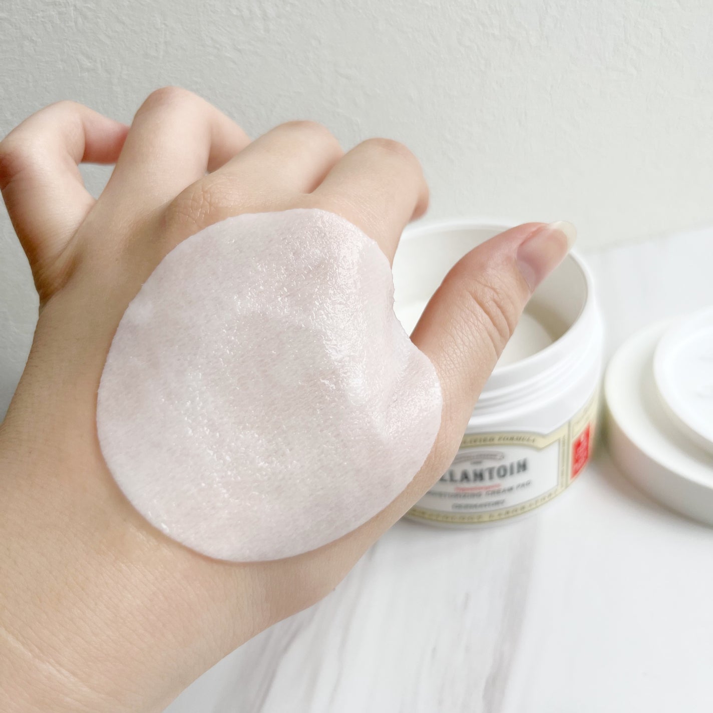 ハイポアレジェニック モイスチャライジング クリームパッド/Dermatory/トナーパッドを使ったクチコミ(5枚目)