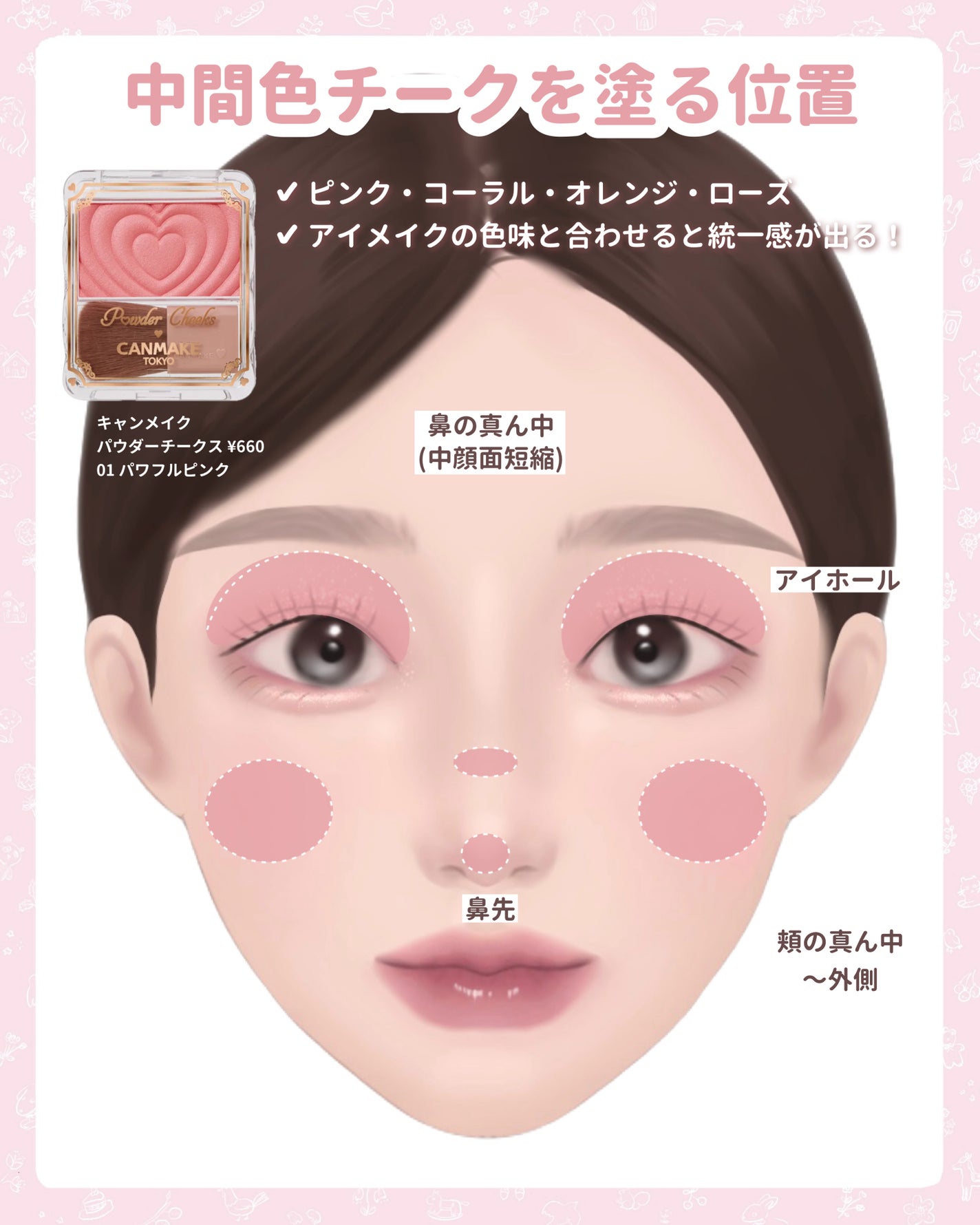 チーク ポップ/CLINIQUE/パウダーチークを使ったクチコミ(3枚目)