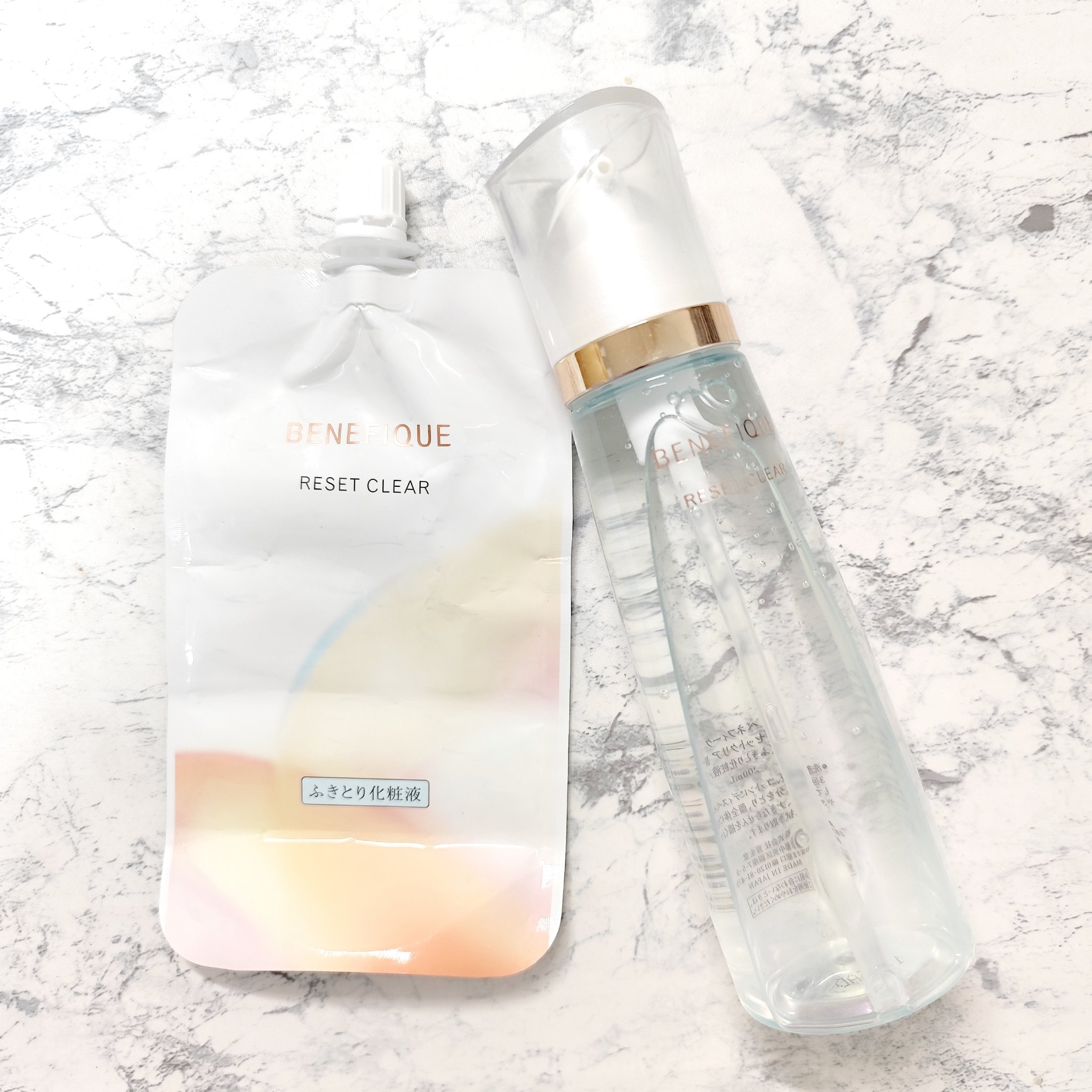 リセットクリアN レフィル/BENEFIQUE/化粧水を使ったクチコミ（1枚目）