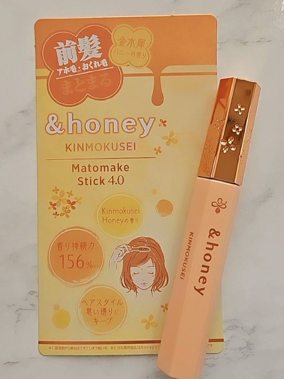 MONA//K-pop研究生 & コスメコンシェルジュのクチコミ「【使った商品】
&honey アンドハニー キンモクセイ マトメイク スティック4.0

【香.....」（1枚目）