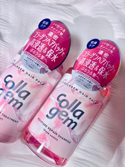 コラジェム モイスチャーリペアシャンプー/トリートメント トリートメント440g/collagem/市販シャンプーの画像