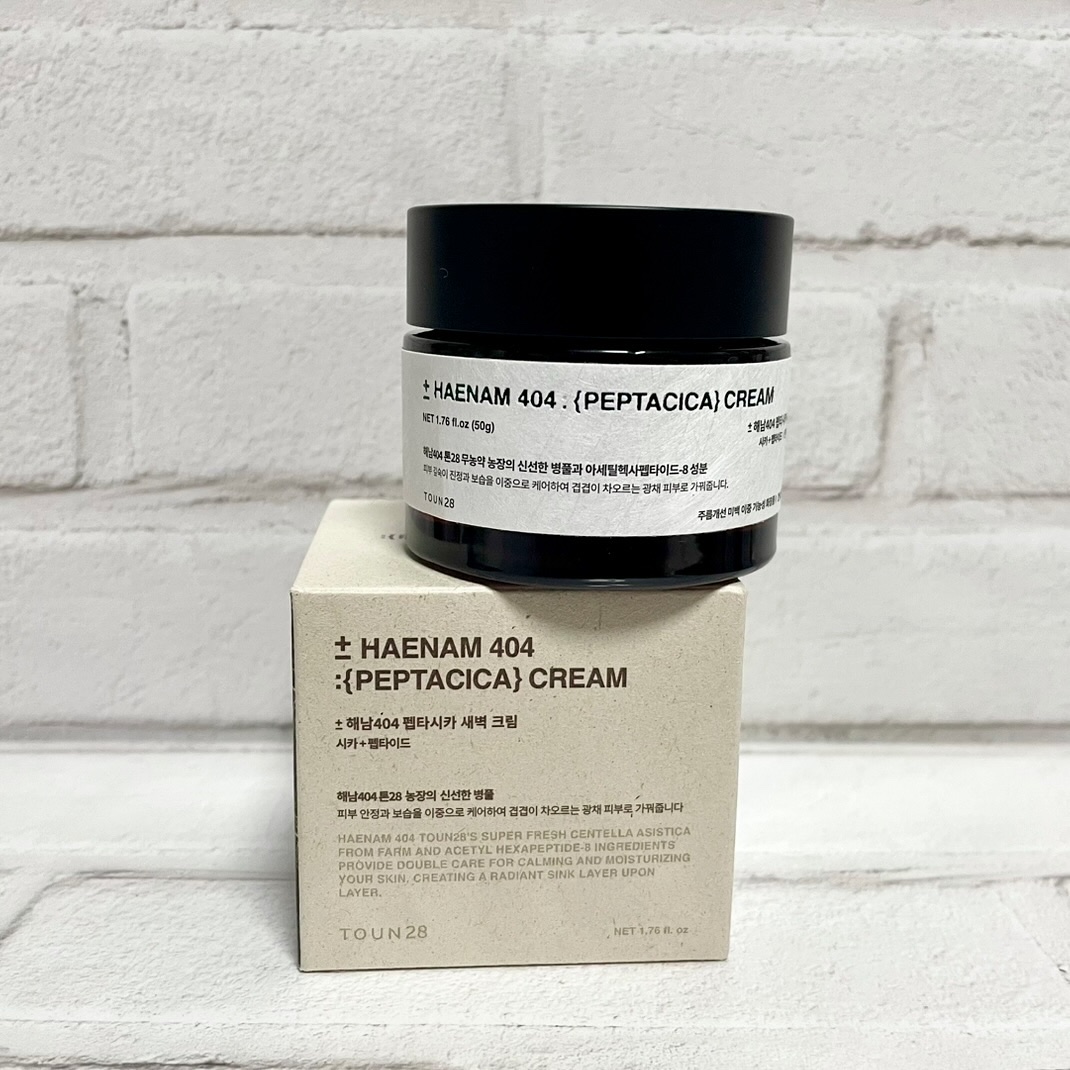 へナム404ペプタシカクリーム/TOUN28/フェイスクリームを使ったクチコミ（1枚目）