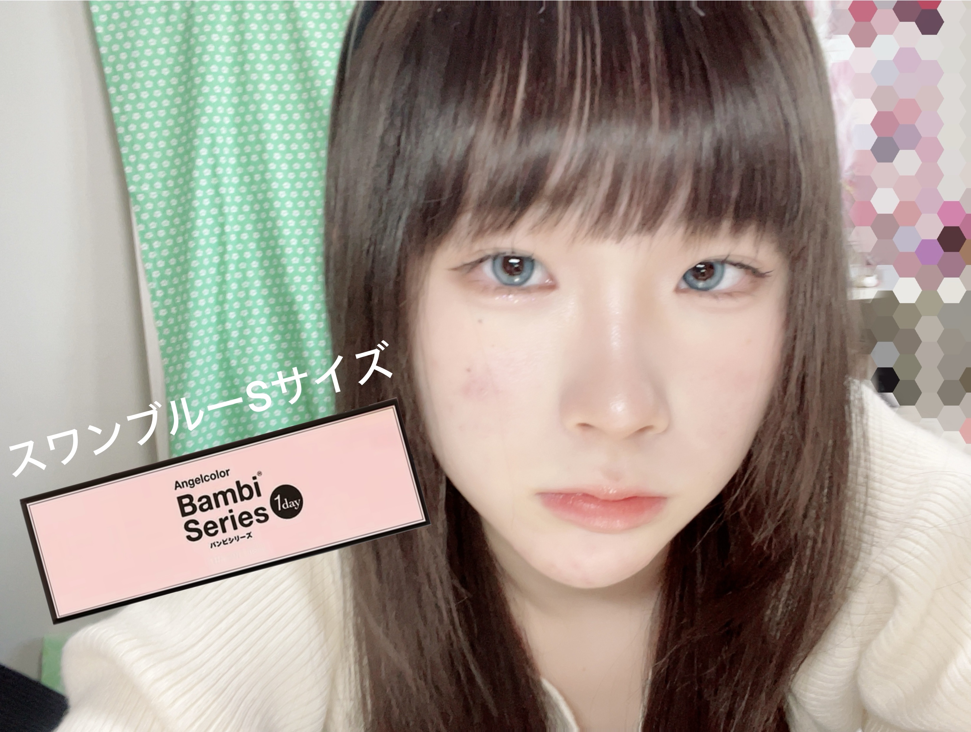 Angelcolor Bambi Series 1day /AngelColor/ワンデー（１DAY）カラコンを使ったクチコミ（1枚目）
