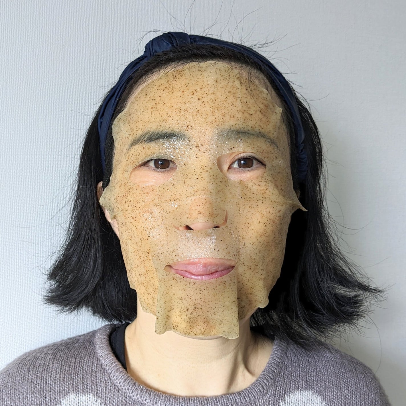 ツボクサスージングハイドロヨモギマスク/LIALUSTER/シートマスク・パックを使ったクチコミ(2枚目)