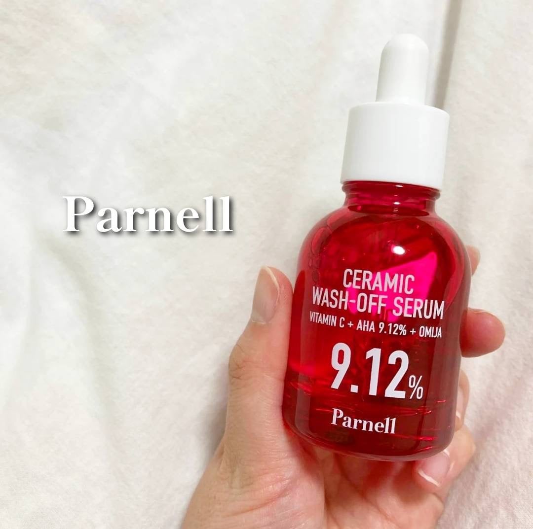 AHA 9.12 オミジャ 陶器肌 ウォッシュオフ セラム/parnell/美容液を使ったクチコミ(1枚目)