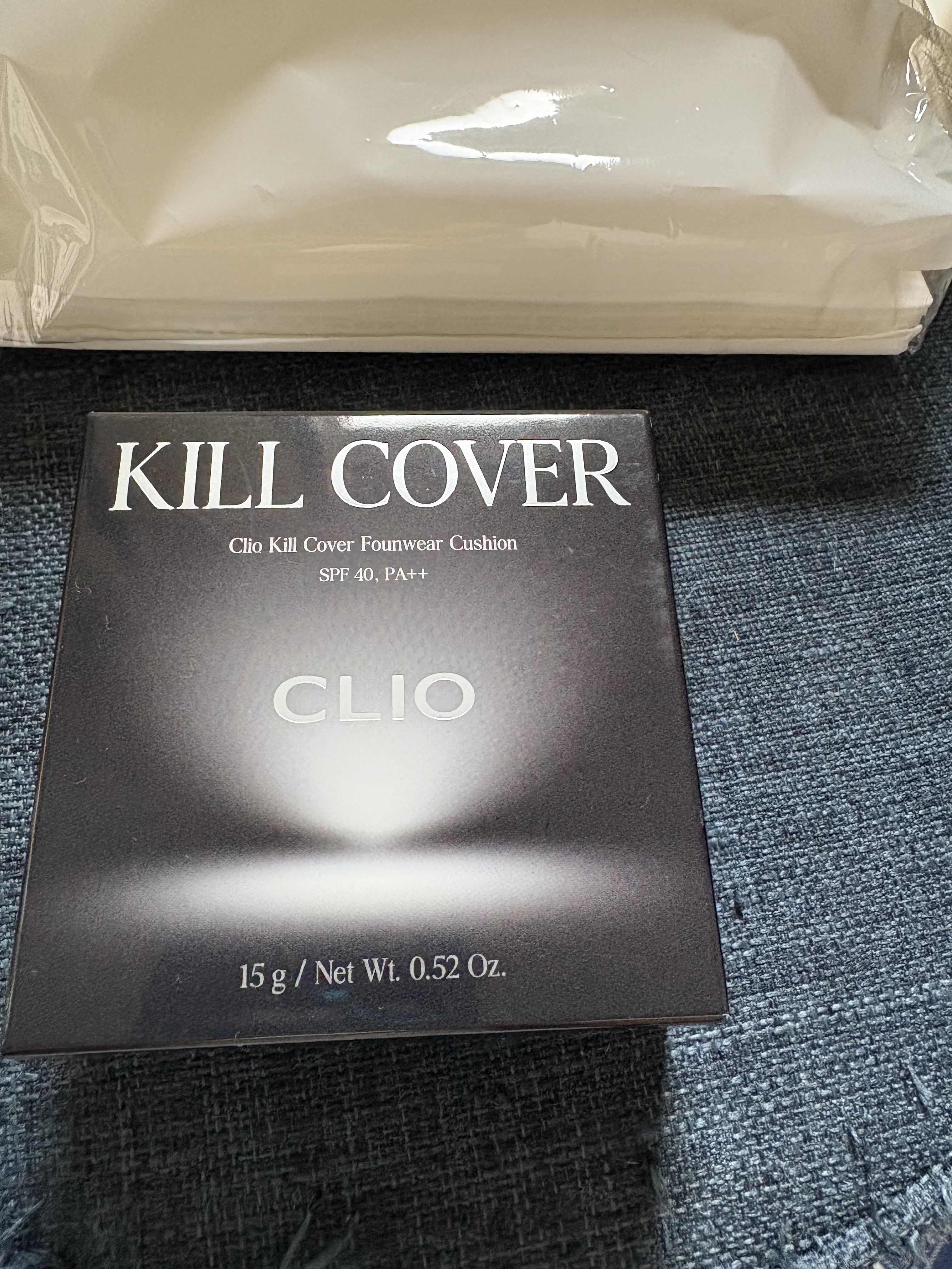 キル カバー ファンウェア クッション/CLIO/クッションファンデーションを使ったクチコミ（1枚目）