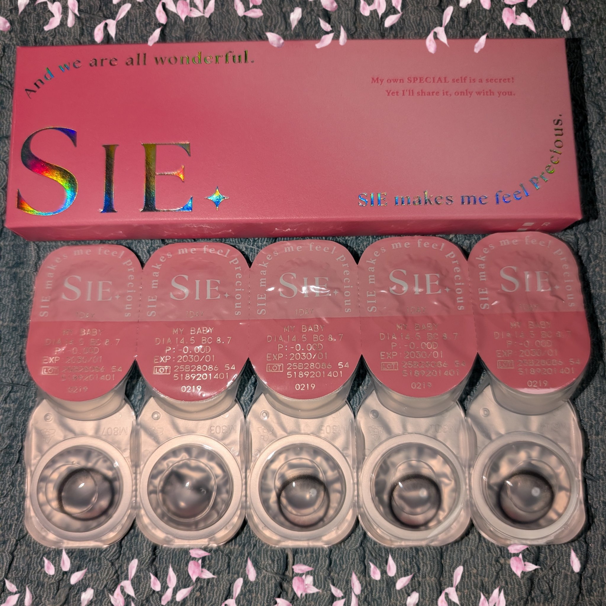 SIE. 1day/SIE./ワンデー（１DAY）カラコンを使ったクチコミ（1枚目）