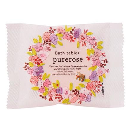 サンハーブ サンハーブ バスタブレット ピュアローズ
