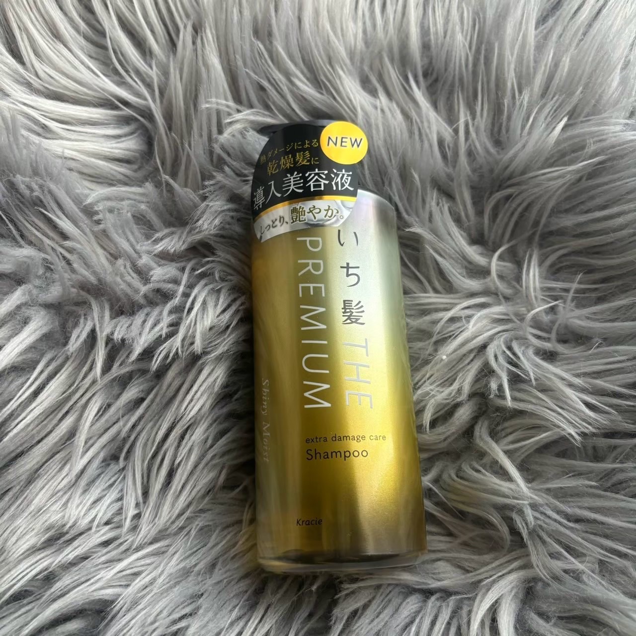 THE PREMIUM エクストラダメージケアシャンプー／トリートメント（シャイニーモイスト） シャンプー ポンプ 480ml/いち髪/市販シャンプーを使ったクチコミ（1枚目）