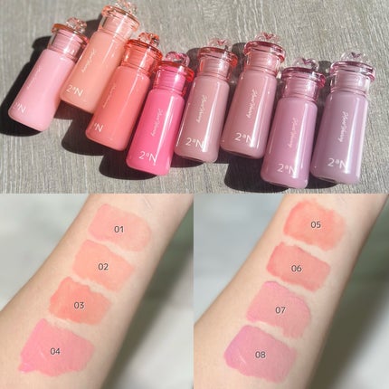 ハートウェアリングリキッドチーク/2aN/リキッドチークを使ったクチコミ(3枚目)