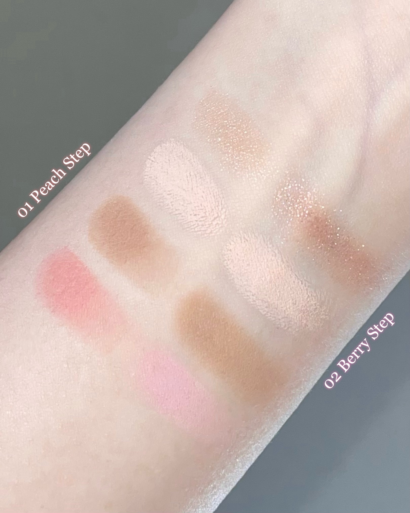 AEGYOSAL STEP PALETTE/A.chi/アイシャドウパレットを使ったクチコミ（2枚目）