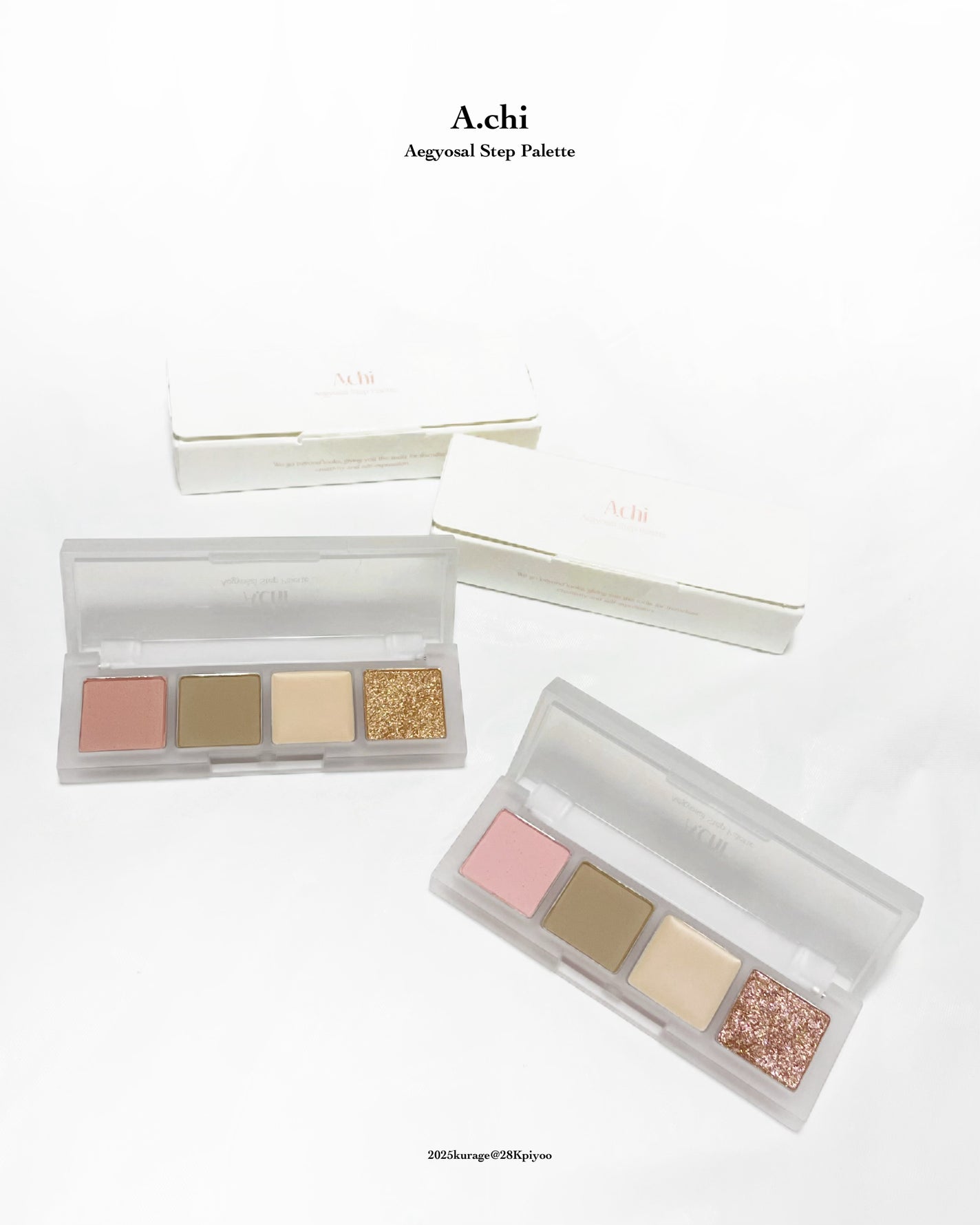 AEGYOSAL STEP PALETTE/A.chi/アイシャドウパレットを使ったクチコミ(7枚目)