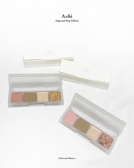 AEGYOSAL STEP PALETTE/A.chi/アイシャドウパレットを使ったクチコミ(7枚目)