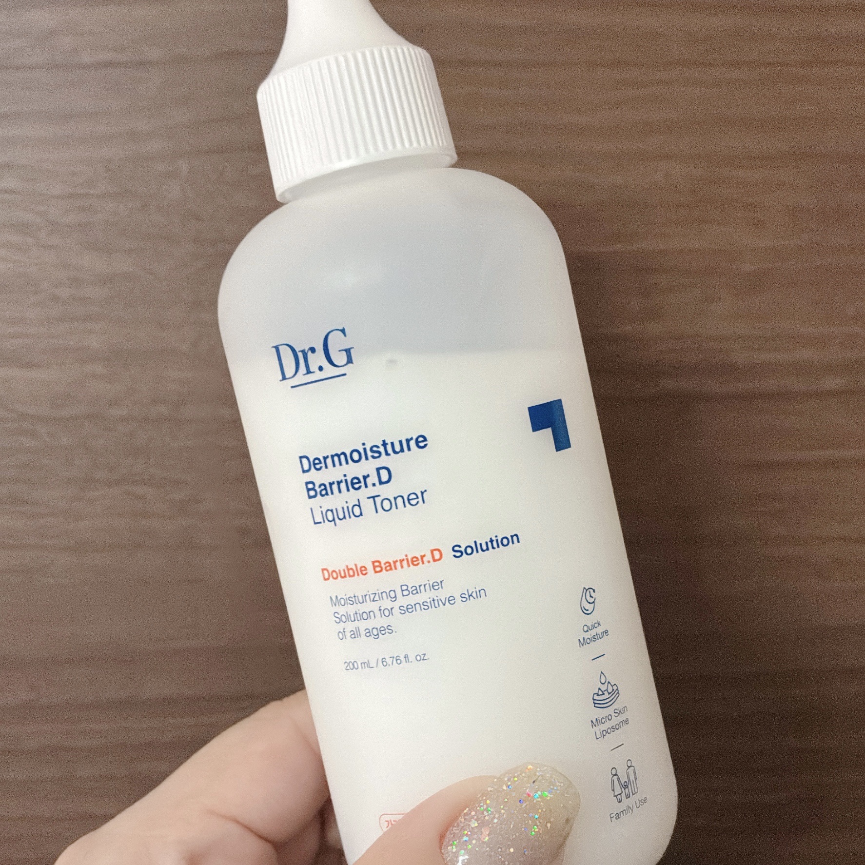ザモイスチャーバリアDリキッドトナー/Dr.G/化粧水を使ったクチコミ（1枚目）