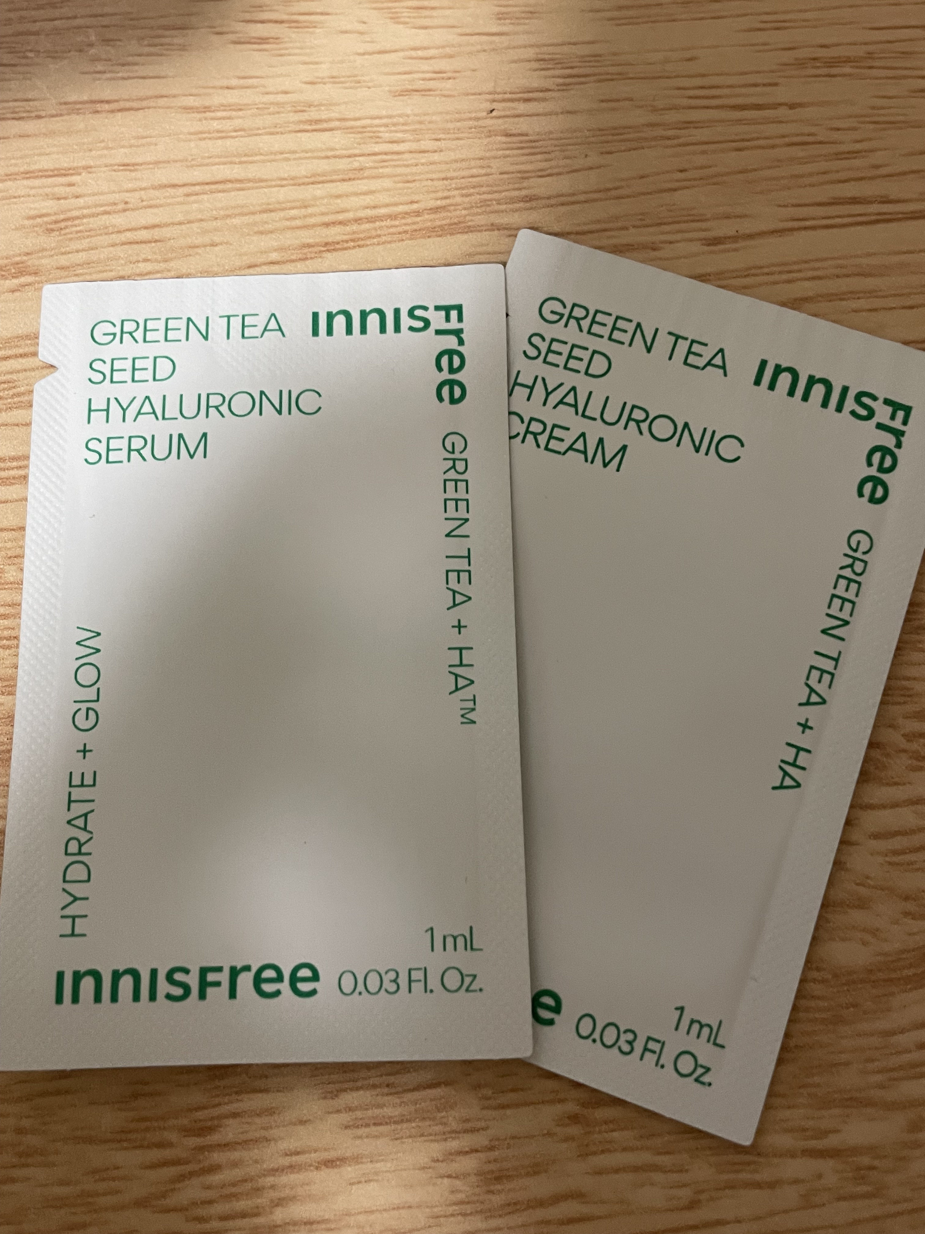 グリーンティーシード　ヒアルロン　クリーム/innisfree/フェイスクリームを使ったクチコミ（1枚目）