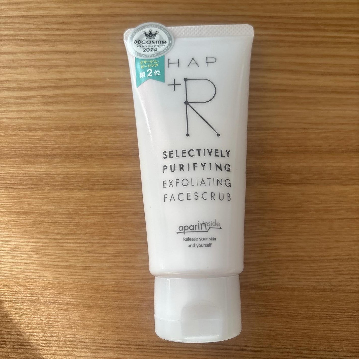 フェイススクラブ /HAP+R/スクラブ・ゴマージュを使ったクチコミ(1枚目)